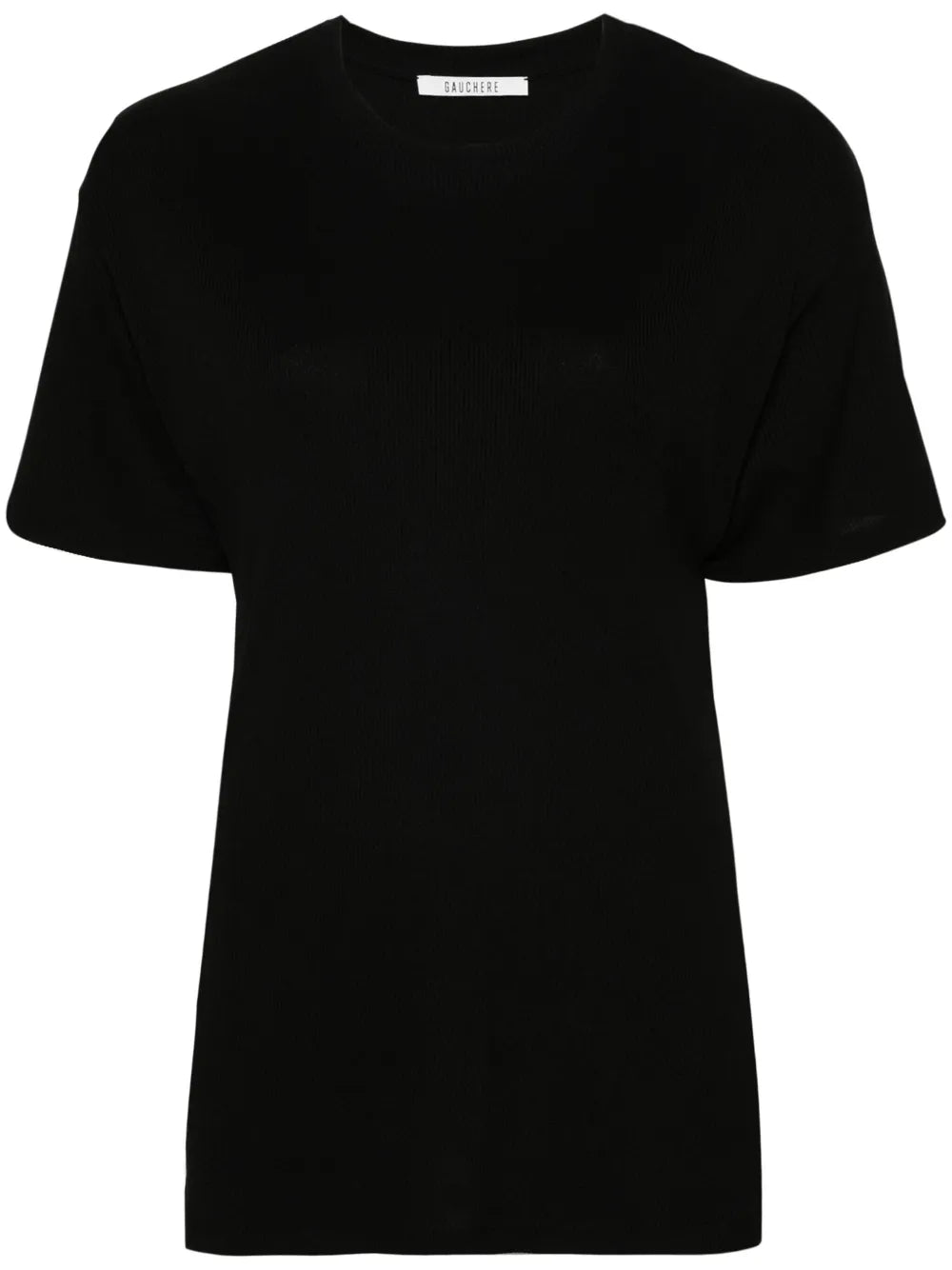 Fine-Ribbed T-Shirt