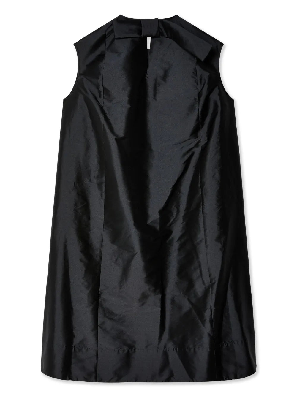 Bow-Detail A-Line Dress