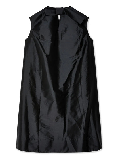 Bow-Detail A-Line Dress