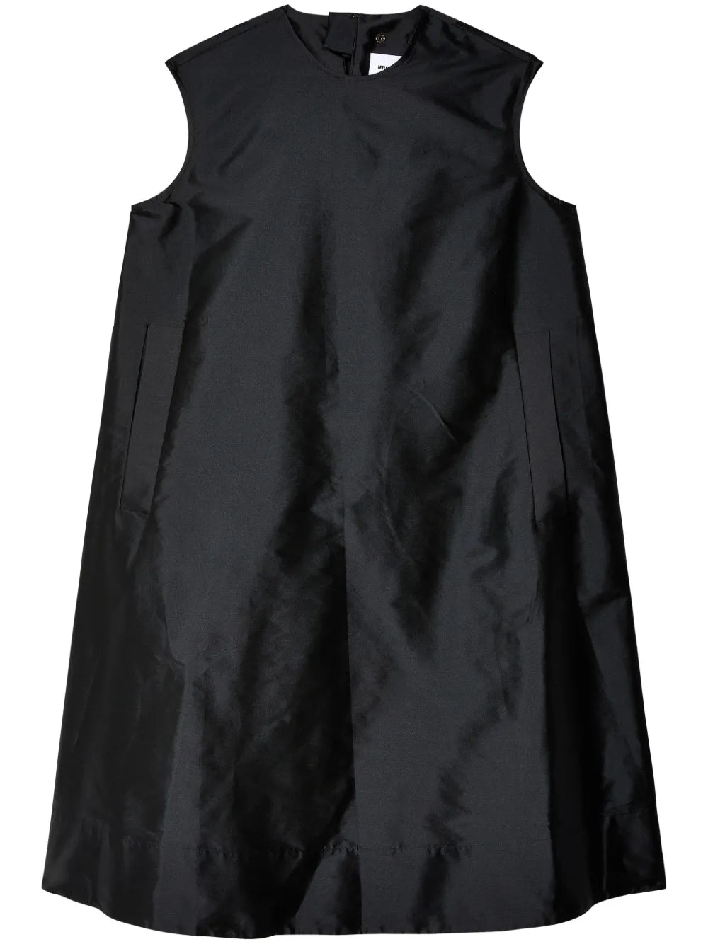 Bow-Detail A-Line Dress