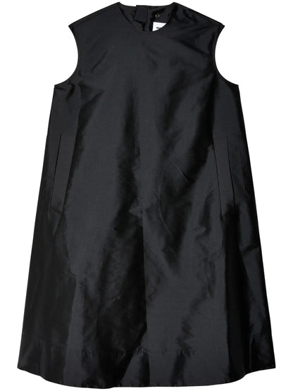 Bow-Detail A-Line Dress