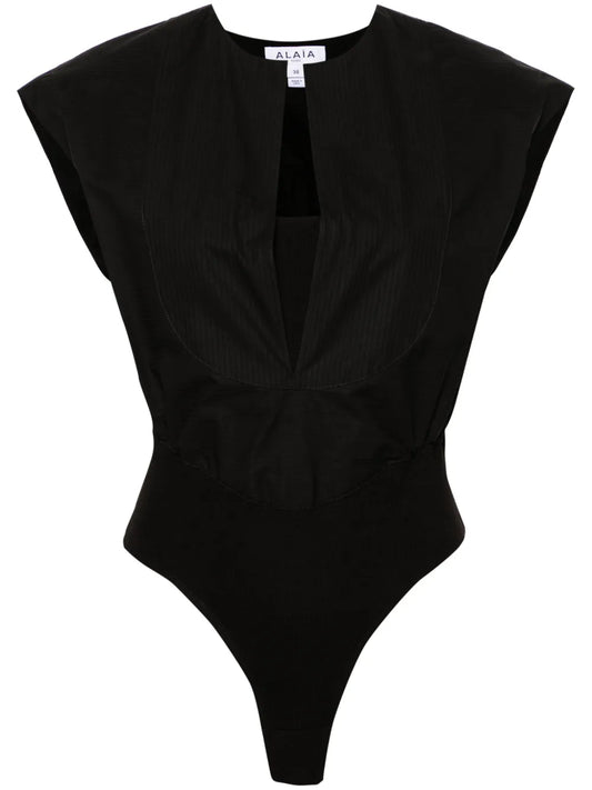 Striped Plunge Body