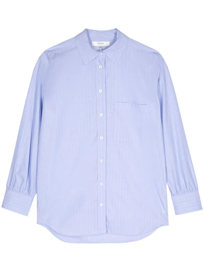 Pinstripe Poplin Shirt