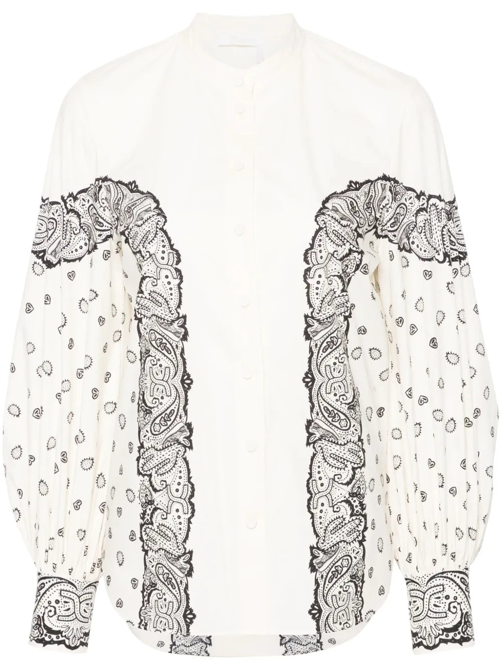 Graphic-Print Cotton Shirt