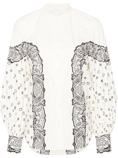 Graphic-Print Cotton Shirt