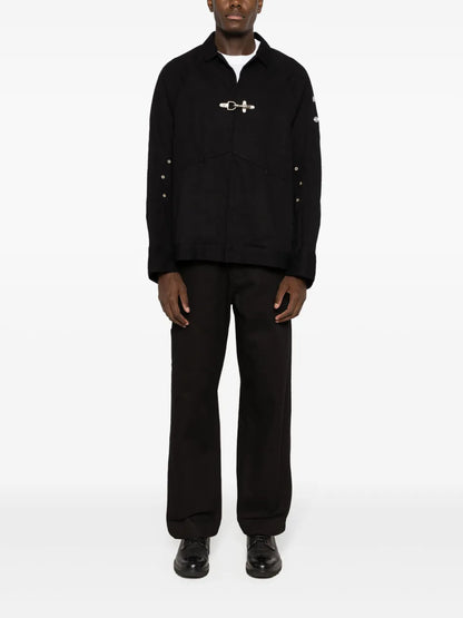 Hardware-Detailing Shirt Jacket