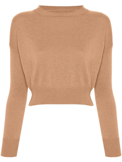 Genova Cashmere Crop Top