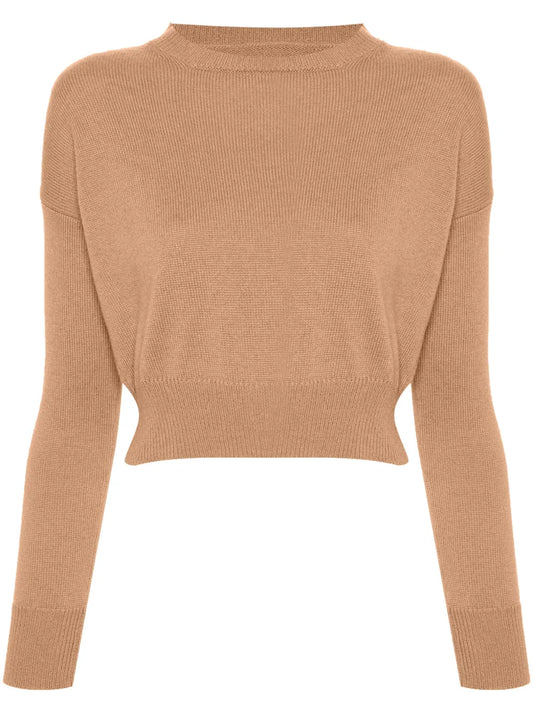 Genova Cashmere Crop Top