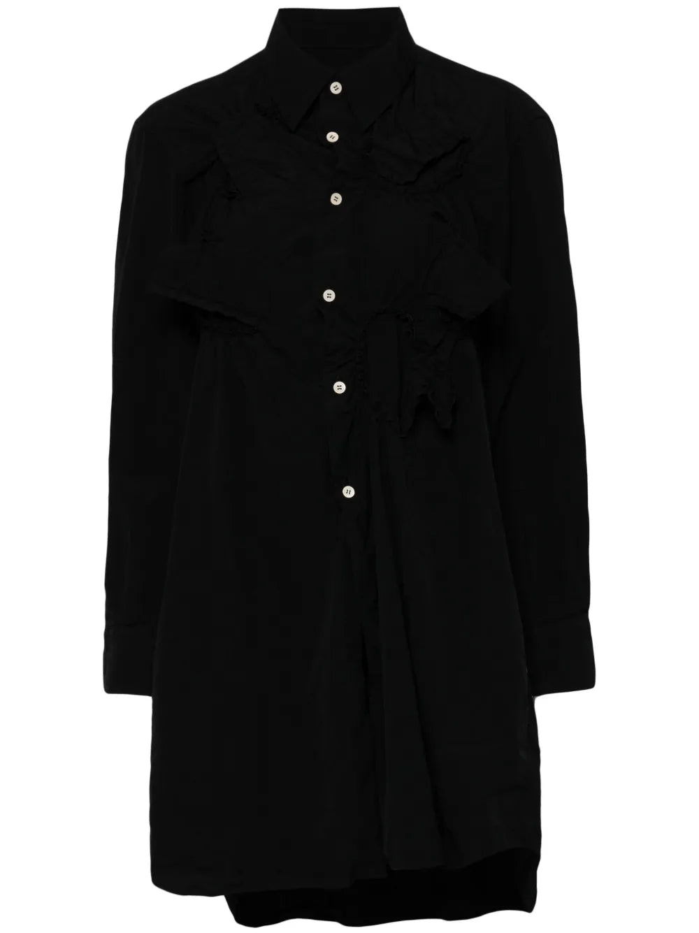 Longline Button-Up Shirt