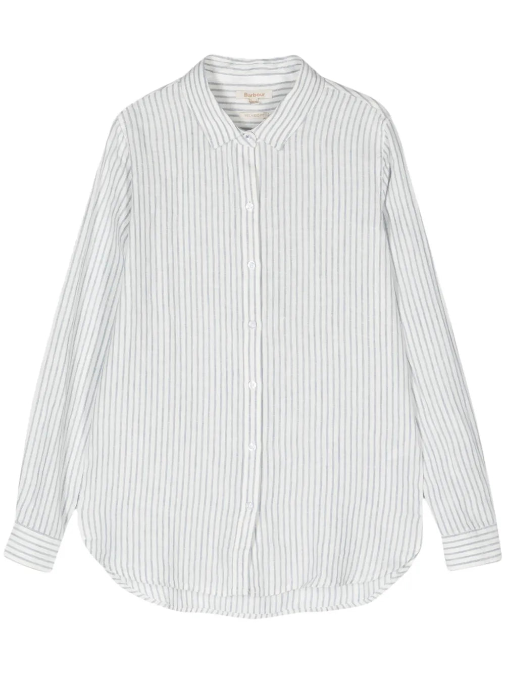 Marine Striped Linen Shirt
