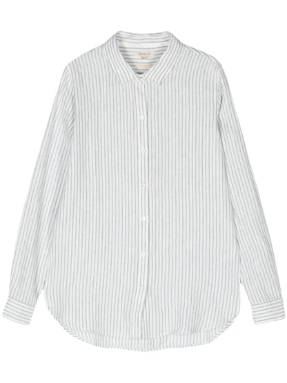 Marine Striped Linen Shirt
