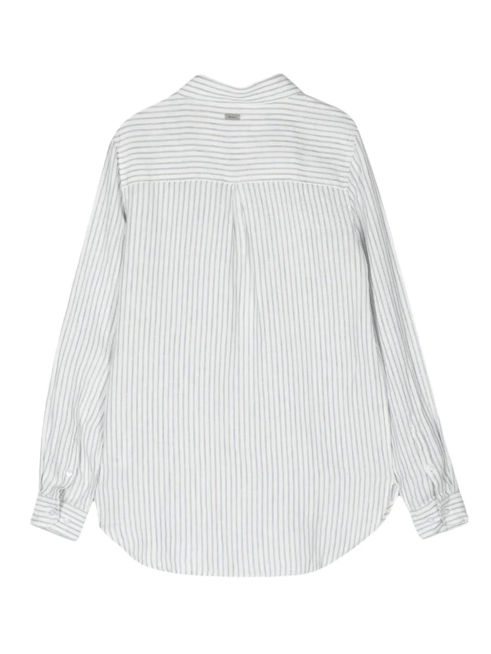 Marine Striped Linen Shirt