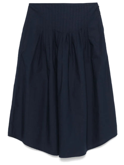 Organic Cotton Midi Skirt