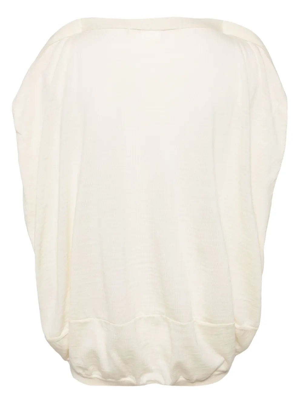 Fine-Knot Crew-Neck Wool Top