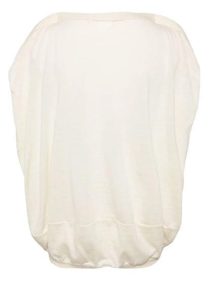 Fine-Knot Crew-Neck Wool Top