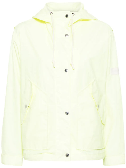 Press-Stud Hooded Jacket