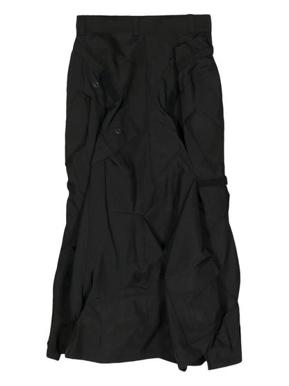 Asymmetric Cargo Skirt