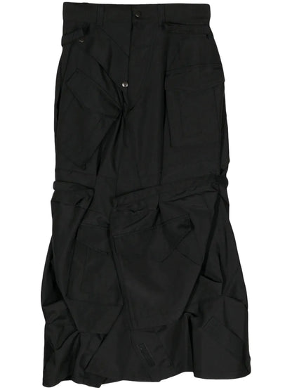 Asymmetric Cargo Skirt