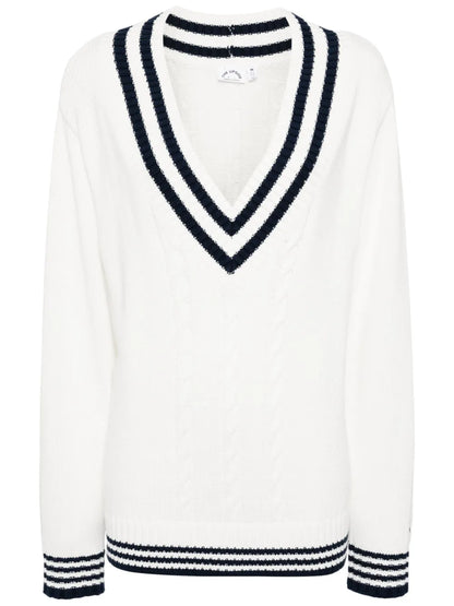 Louise Cable-Knit Organic Cotton Sweater
