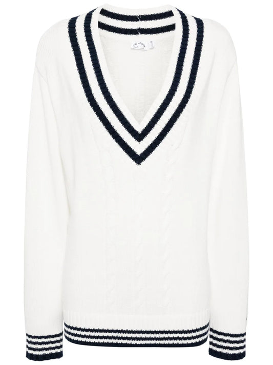 Louise Cable-Knit Organic Cotton Sweater
