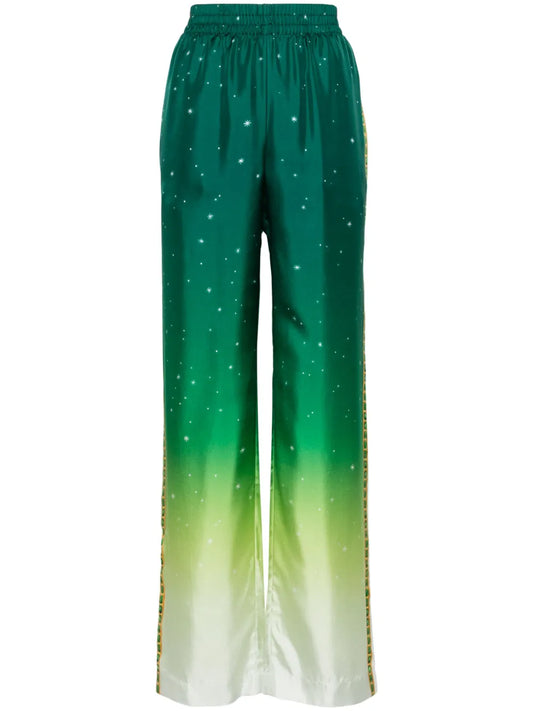 Joyaux D'Afrique Silk Trousers