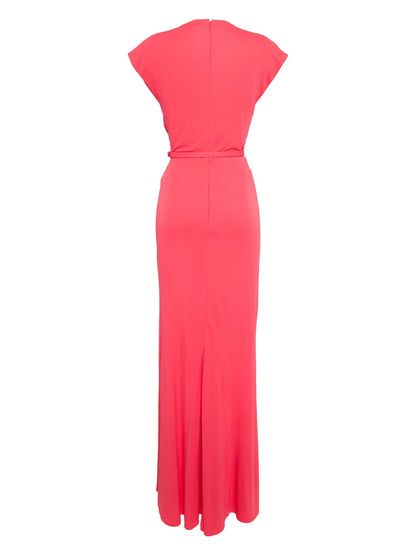 Draped Midi Dress