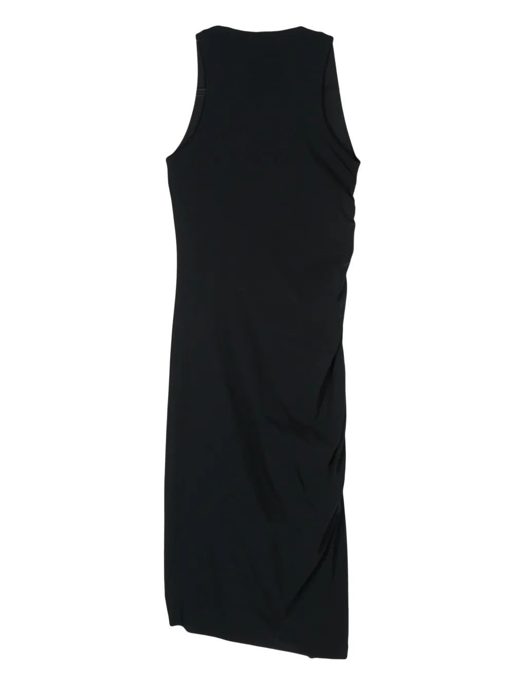 Ruched-Detail Midi Dress