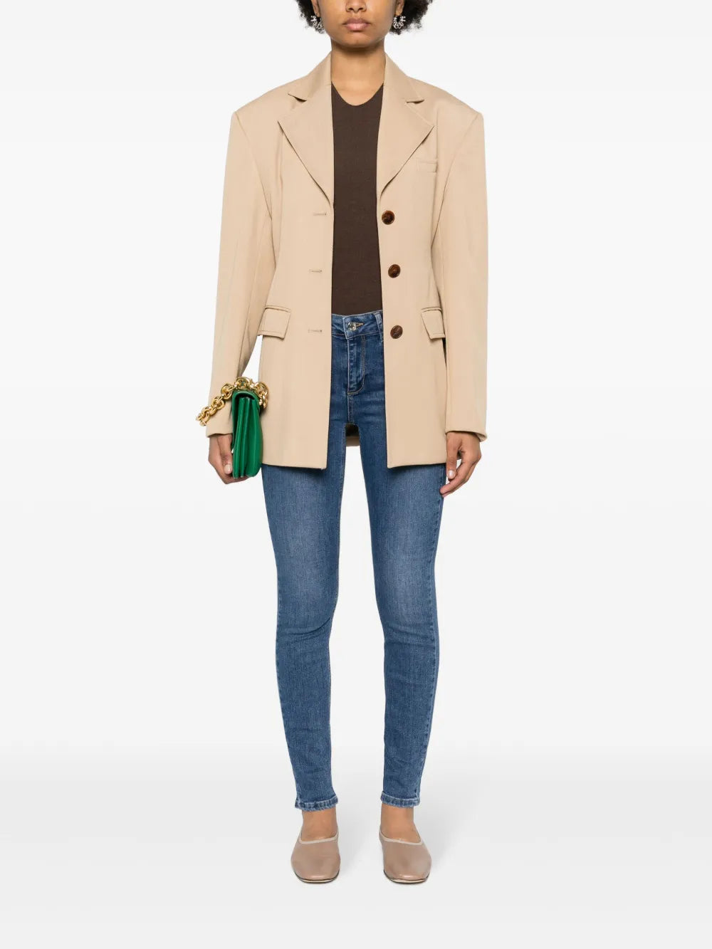 High-Rise Skinny Jeans