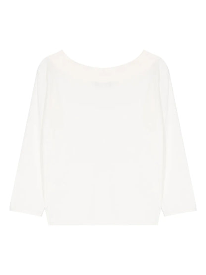 Off-Shoulder Knitted Top