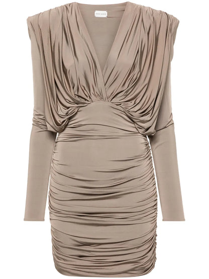 Draped Mini Dress