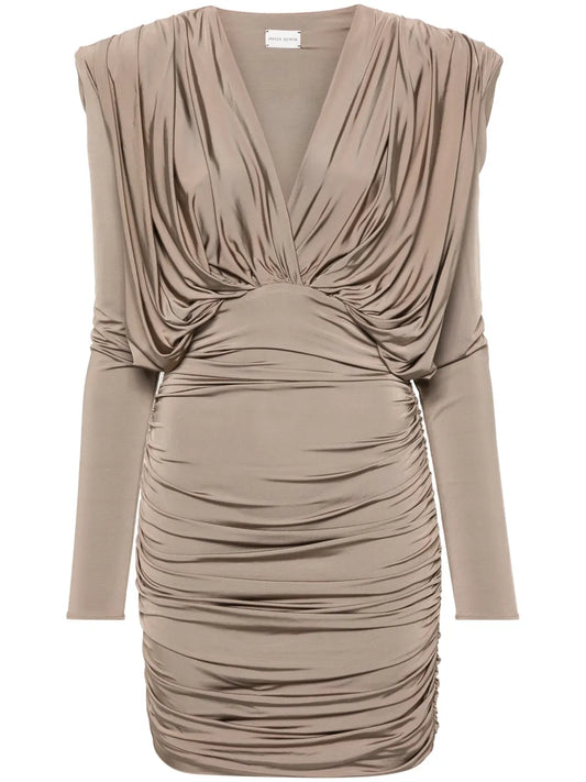 Draped Mini Dress