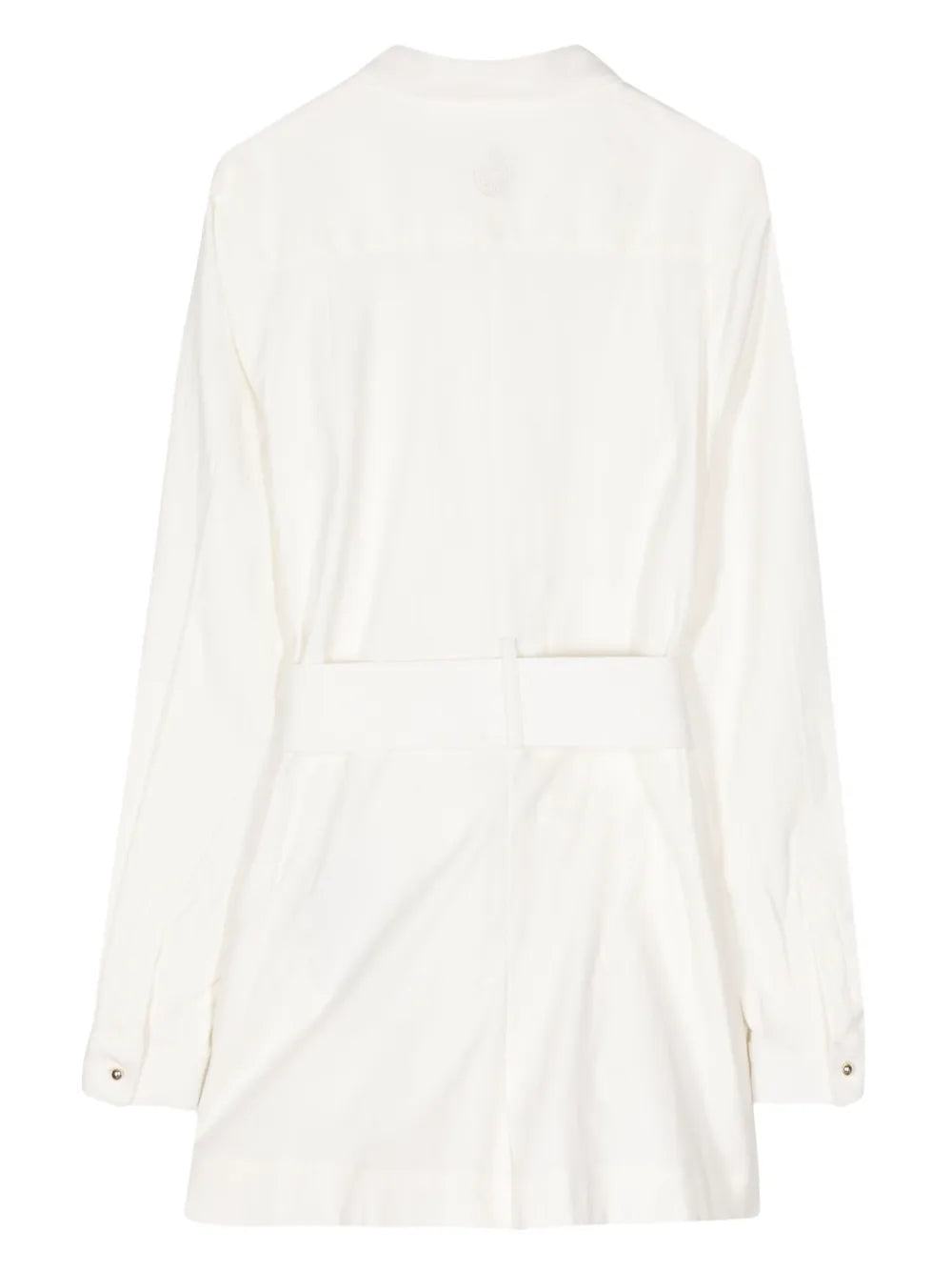 Gabardine-Weave Playsuit