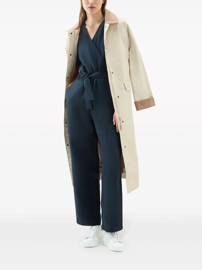 Belted Straight-Leg Jumpsuit