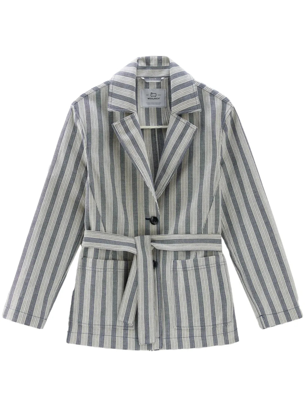 Striped Belted Shirt