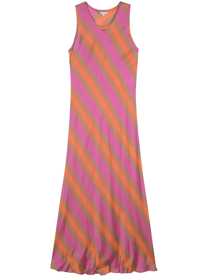 Striped Slip Maxi Dress