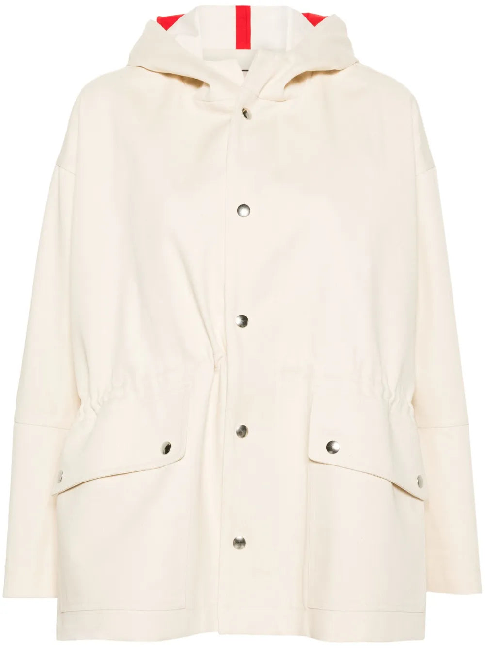 Hooded Twill Parka Jacket