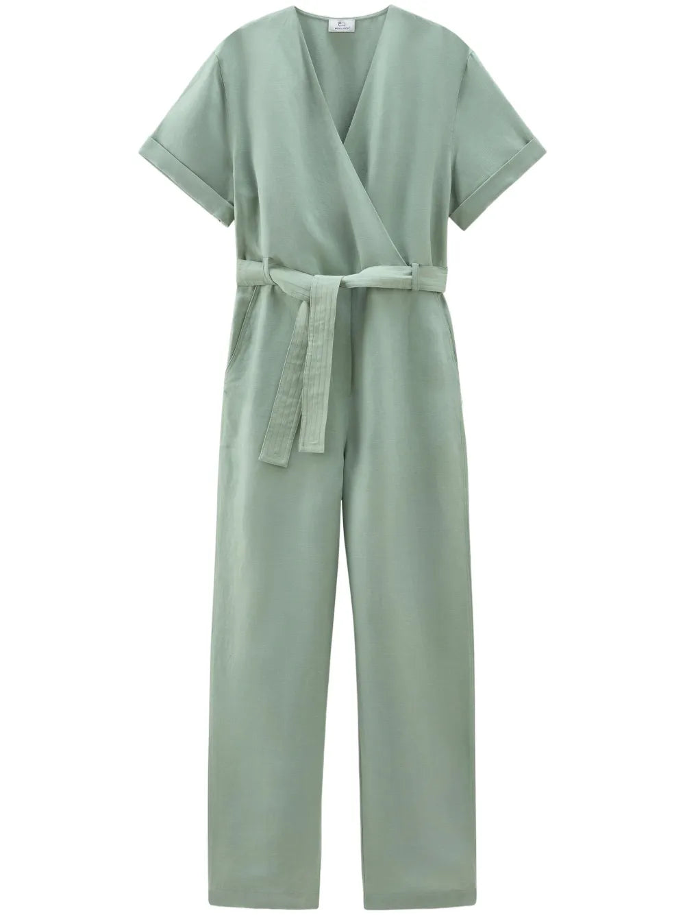 Belted Wrap Jumpsuit