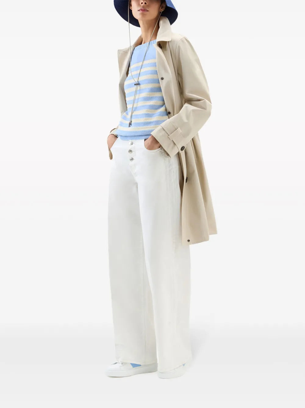 Striped Cotton Jumper