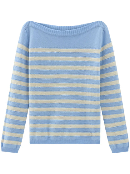 Striped Cotton Jumper