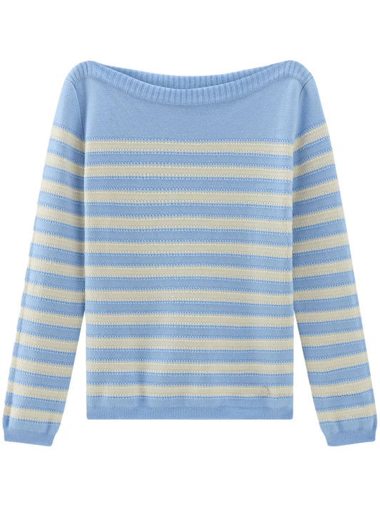 Striped Cotton Jumper