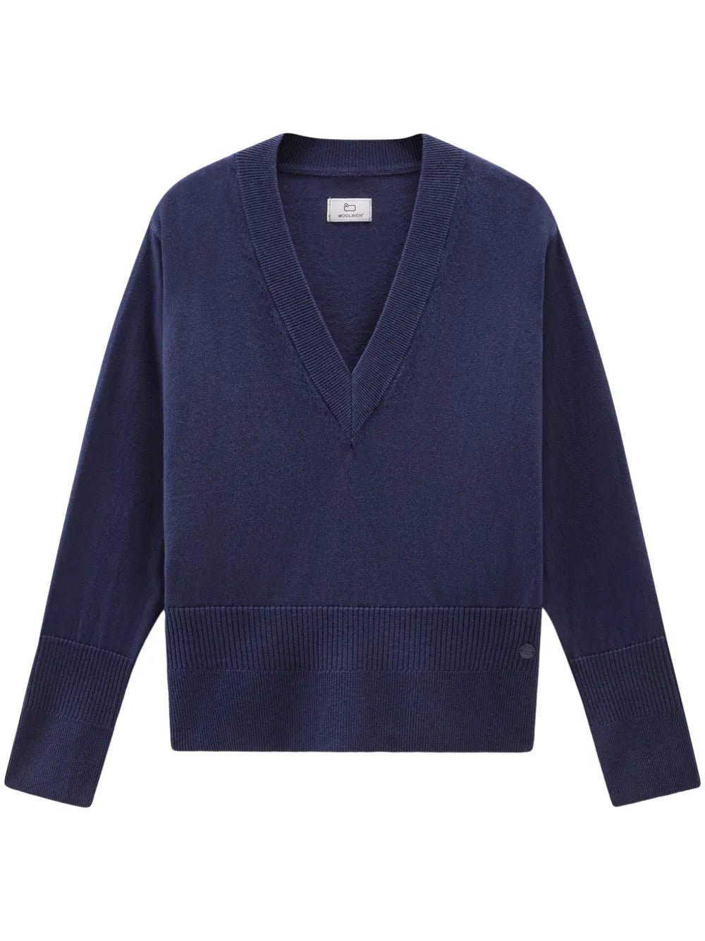 V-Neck Cotton-Cashmere Jumper