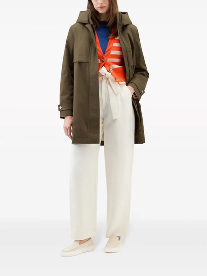 Belted Straight-Leg Trousers