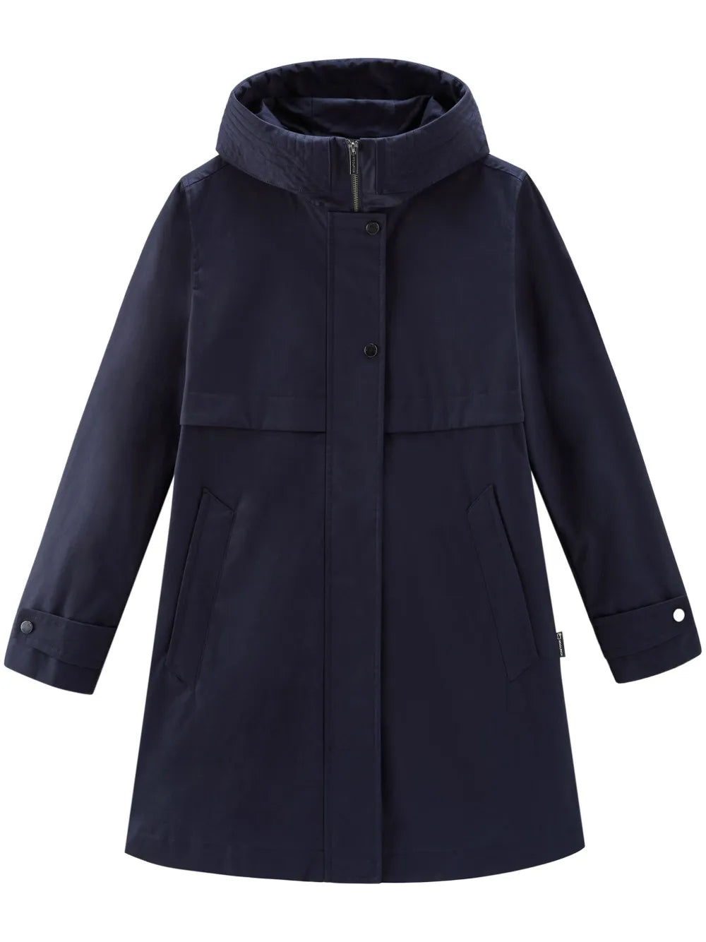 Cotton Hooded Parka Coat