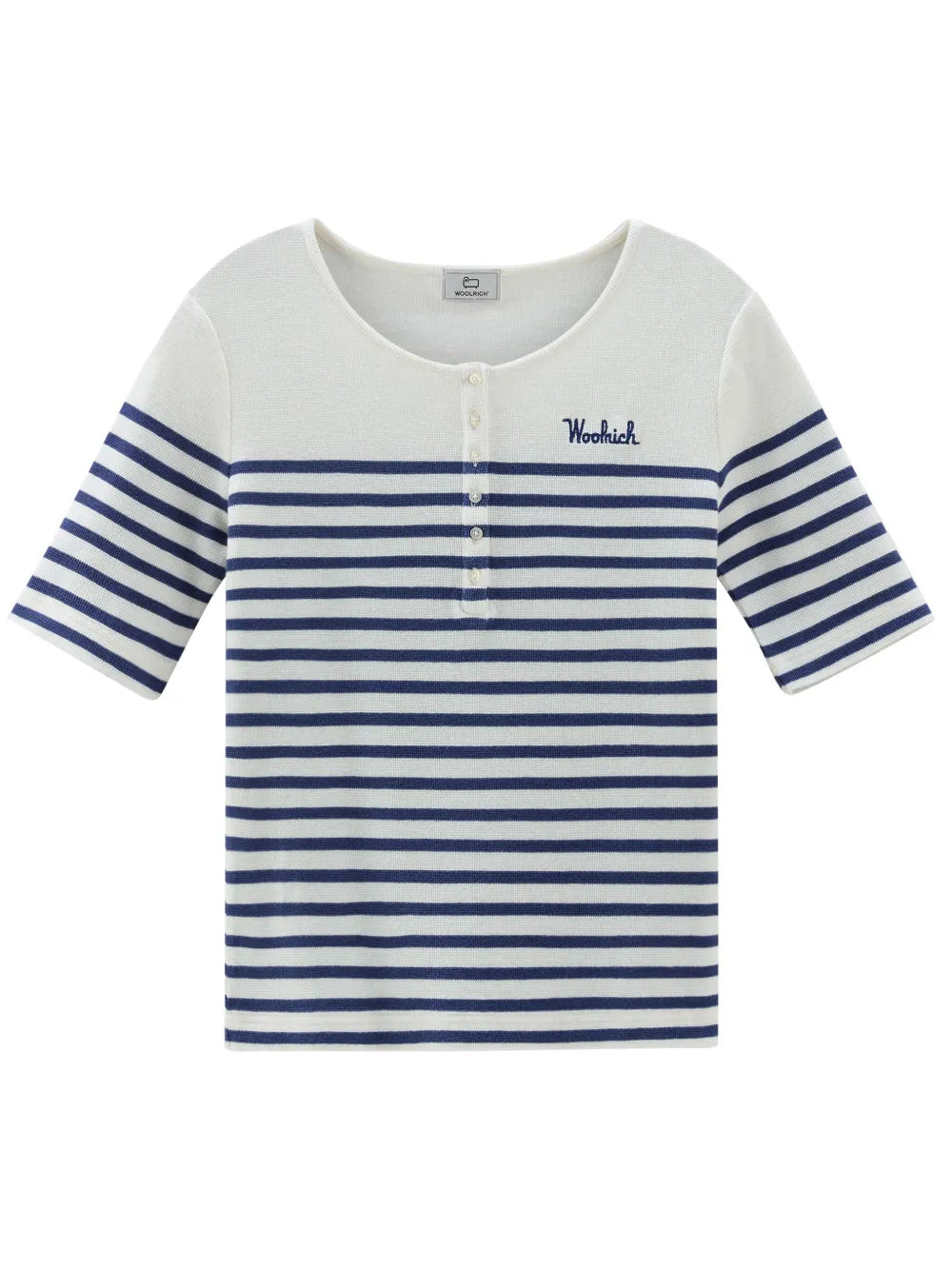 Logo-Embroidered Striped T-Shirt
