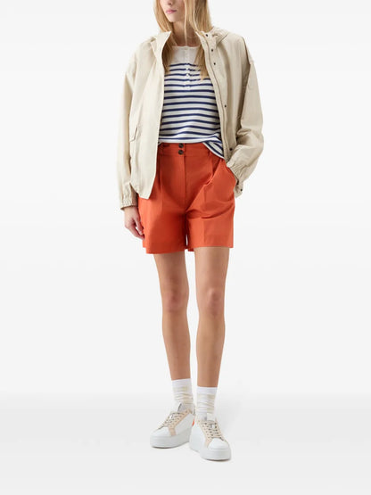 Logo-Embroidered Striped T-Shirt