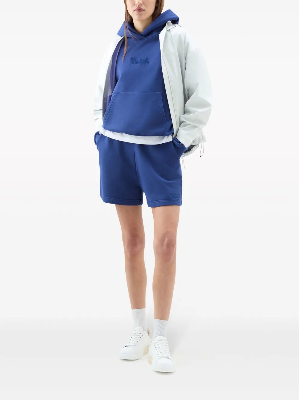 Logo-Embroidered Cotton Hoodie