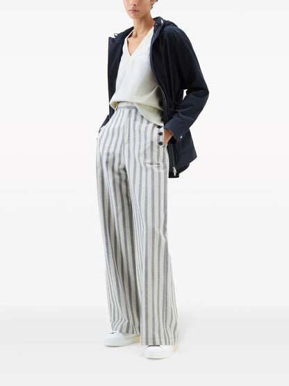 V-Neck Cotton-Cashmere Jumper