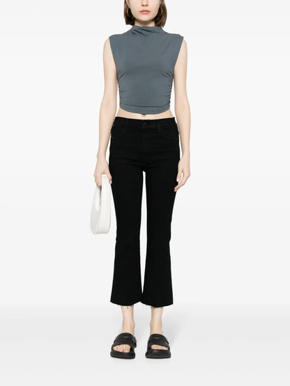 Cropped Flared Jeans