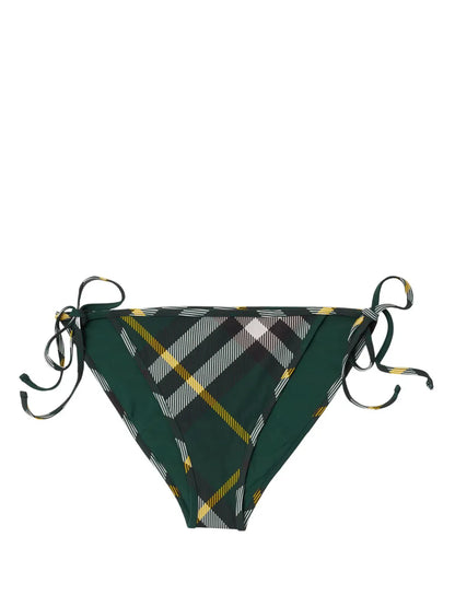 Checked Bikini Briefs