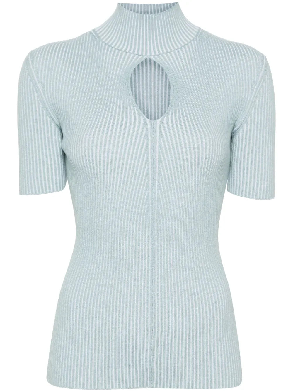 Cut-Out Detail Knitted Top
